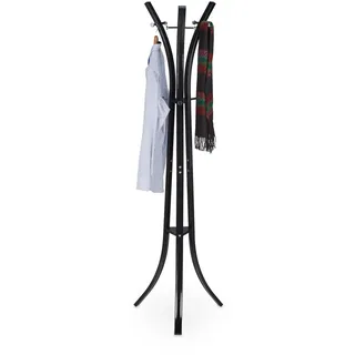 Relaxdays Garderobenständer Relaxdays 55 x 175 x 55 cm Schwarz