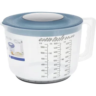 Messbecher, 2 L - Grau, Blau, Grün