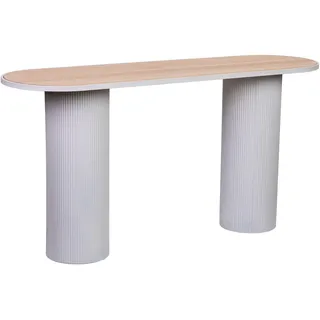 Wanderlust Konsole 150x45x75 cm Beige , Holz , 150x75x45 cm , Wohnzimmer, Wohnzimmertische, Konsolentische