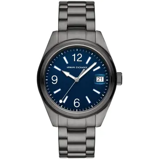 Armani Exchange Watch For Men, Quartz Three hand movement and 42 mm Case Size with Stainless steel strap