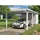 Einzelcarport 354 846 cm weiß inkl