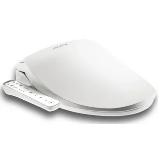 LEEVENTUS Elektronisches Bidet - J430, Standard Version, mit seitlichem Bedienelement & selbstleerender Wassertank-Technologie, energiesparender Dusch WC Aufsatz aus Korea