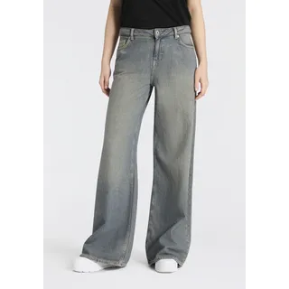 HUGO BOSS HUGO Blue 5-Pocket-Jeans »Gobana« Low Rise, Wide Leg