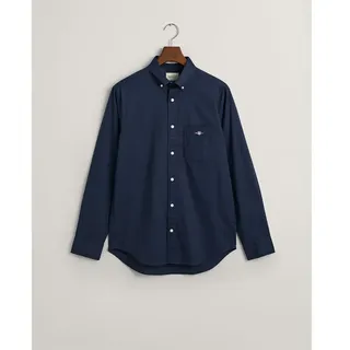 GANT Reg Langarmhemd - Marine, L