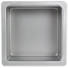 PME Quadratische Backform aus eloxiertem Aluminium, 203 x 203 x 76 mm, 20 x 20 x 7.5 cm
