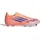 F50 League Laceless FG/MG Beam Orange / Lucid Blue / Cloud White 41 1/3