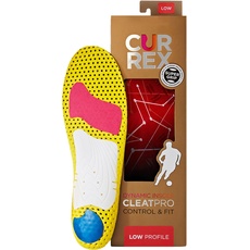 CURREX CleatPro – Einlegesohle für Fußball- und Stollen-Schuhe - Mehr Kontrolle & Stabilität - Kraftvoller Antritt - Perfekter Sitz - Verletzungsprävention - Für alle Fußtypen geeignet