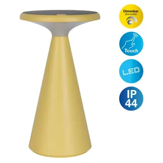 NÄVE LED Tischleuchte Palu gelb (H)30 x Ø 20 cm 1 Stk. inkl. USB-C-Ladekabel