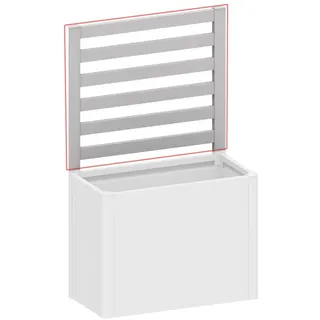 Biohort Rankgitter 102 x 0 x 91 cm Silber