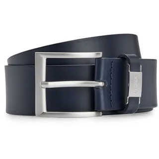 Boss Connio Gürtel Leder 95 cm blau