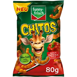 Funny-Frisch Chitos Juicy Paprika Style 80g