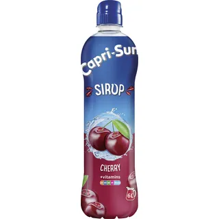 Capri-Sun Capri Sun Sirup Kirsche mit Vitaminen und Kirschgeschmack 600ml