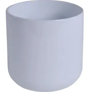 Blumentopf Natalya Keramik Ø 13,5 cm H 12,6 cm weiß