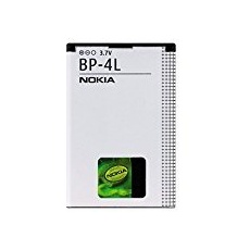 Bild von ORIGINAL Akku accu Batterie battery für Nokia 6650f, 6760s, E52, E55, E61i, E71, E72, E90, N810 Internet Tablet, N97-1500mAh - Li-Ionen - (BP-4L)