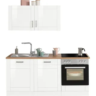 kochstation Küchenzeile KS-Tinnum 180 cm weiß