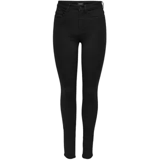 Only Damen Onlroyal High Sk Pim600 Noos 15093134 Jeans, Schwarz, EU M/30