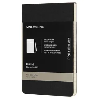Moleskine Block Moleskine Pocket A6 Liniert Schwarz
