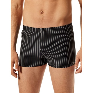 Schiesser Herren Komfort Mit Bein Badehose, Schwarz, M EU