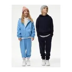 M&S Collection Unisex-Jogginghose mit hohem Baumwollanteil (3-16 Jahre) - Navy, Navy, 8-9 Y