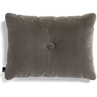 Hay Dot Kissen aus Schurwolle und Nylon in der Farbe Warmgrau, Maße: 45cm x 60cm, 507296