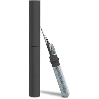 NK Reinigungsset 3-in-1 für Airpods Multifunktions- Reinigungsset, Cleaning Kit mit Bürste + Klemme + Baumwolle, Reinigungswerkzeuge für Tastaturen, Taschen und Kopfhörern