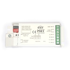 Bild RGBW LED Controller AKD 2-fach, 3/6A, 12/24V CV LED, Schaltaktor mit Dimmer (AKD-0224V.02)