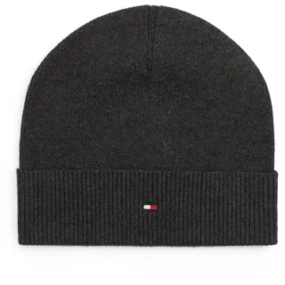 Tommy Hilfiger TH Flag Lightweight Beanie Schwarz