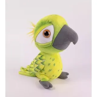 Grüner Papagei Plüschfigur – 23 cm