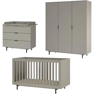 Germania »Tomino« Set, 4 Stk. tlg. modernes Design, mitwachsendes Komplett-Set mit großem Schrank,