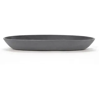 Ecopots Untersetzer Sofia oval Grau 26 cm
