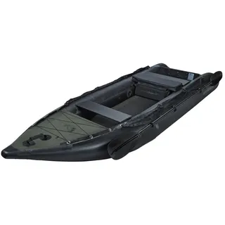 Savage Gear E-rider 330 Carbon Optix Schlauchboot - Black / Orange - One Size