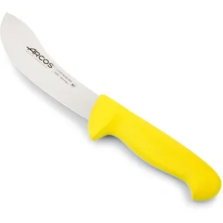 Arcos Ausbeinmesser mit Edelstahlklinge 160 mm - Ergonomischer Griff aus Polypropylen, Ideal für das Häuten - Gelb, Serie 2900
