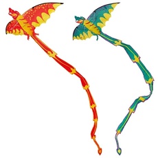 Kites Ready 2 Fly - Pop-up 3D Kite Dragon (Assorted)
