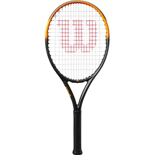 Wilson Burn Spin Jr 26 Tennis Racket, Schwarz/Orange