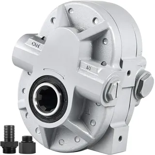 Vevor Hydraulikpumpe 16,6 GPM Hydraulikmotor 540 U/min Holzspalter 2500 PSI Hydraulikspalter SAE 12 Auslassanschluss Hydraulikpumpe für Holzspalter für LKW-Heckklappenlift, Scherenlift, Kippanhänger