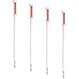 Westland 732158 Gießanzeiger groß, 26 cm, weiß – Pflanzen Gießmelder, Wasserbedarf-Anzeige für Pflanzen in Blumenerde (Packung mit 4)