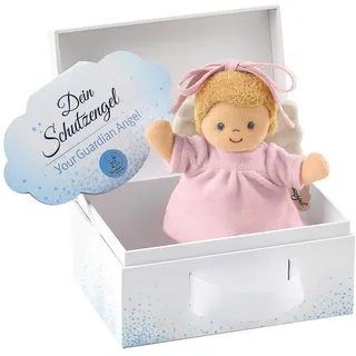 Sterntaler Mini-Spieluhr Schutzengel, Integriertes Spielwerk, Größe: 17 cm, Rosa