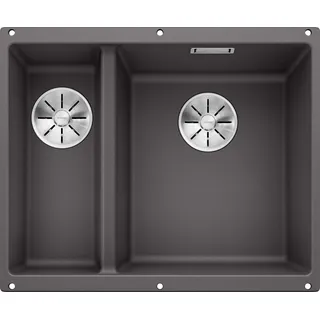 Subline 340/160-U rechts felsgrau + Handbetätigung + InFino