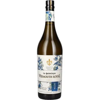 La Quintinye Vermouth Royal Blanc Aperitif (Wermut) Frankreich  75.00 cl 16.0 % - Gelb