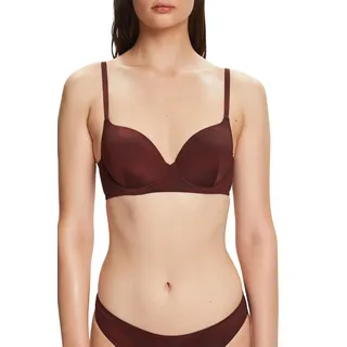 ESPRIT Damen Big Flower Deluster Sexy Pad Gepolsterter BH, Rust Brown, 75A EU