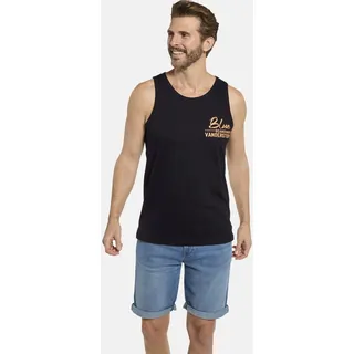 Muskelshirt JAN VANDERSTORM "Tanktop FELTON", Herren, Gr. 4XL, schwarz, Obermaterial: 100% Baumwolle CO., Tops Muskelshirt