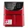 Pro Heißluftfritteuse 5,5L rot