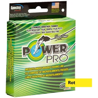 Power Pro Geflochtene Angelschnur, 0,10 mm, 5 kg, 2740 m, Rot