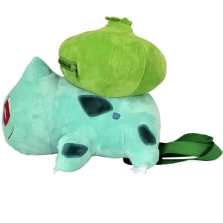 CYPBRANDS CYP BRAND Pokemon MC-113-PK 35cm Bulbasaur Plüsch Rucksack, Schwarz