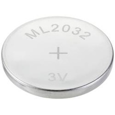 Bild Knopfzellen-Akku ML 2032 Lithium 65 mAh 3 V 1 St.