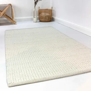 Esprit Wollteppich »Gobi, ESP-7112« rechteckig 10 mm Höhe Naturfaserteppich aus Jute und Wolle, handgewebt Esprit grau B : 80 cm 1 Stk.