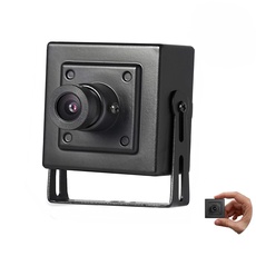 Revotech 3MP Mini POE IP Kamera, HD 3MP Innen Überwachungskamera, 3,6 mm Objektiv, P2P Remote View, Bewegungserkennung (I706-P-FHW)