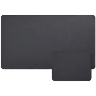Organizer ZELLER PRESENT "Schreibtischunterlage inklusive Mousepad", schwarz, B:70cm H:0,5cm T:40cm, PVC, Aufbewahrungsboxen, Organizer, Kunstleder, leicht abwischbar