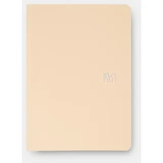 KUNNUI - Sand - Kalender 2022 - Wochenansicht - 224 Seiten - Größe A6: 12 x 16 cm - Tagebuch Spanisch-Englisch - Inklusive Bullet Journal Notizbuch