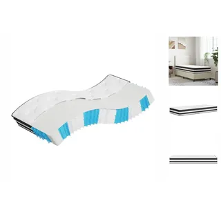 vidaXL Taschenfederkernmatratze Mittel 80 x 200 cm H2